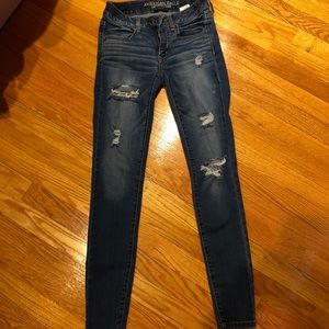 Ripped American Eagle jeans
